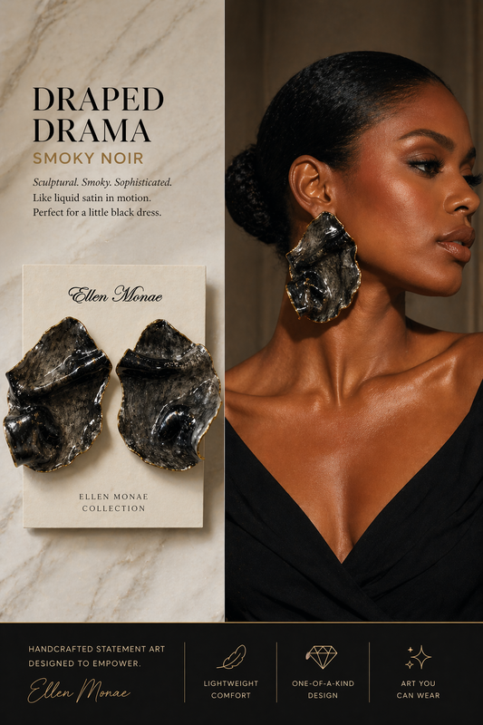 Draped Drama - Smoky Noir